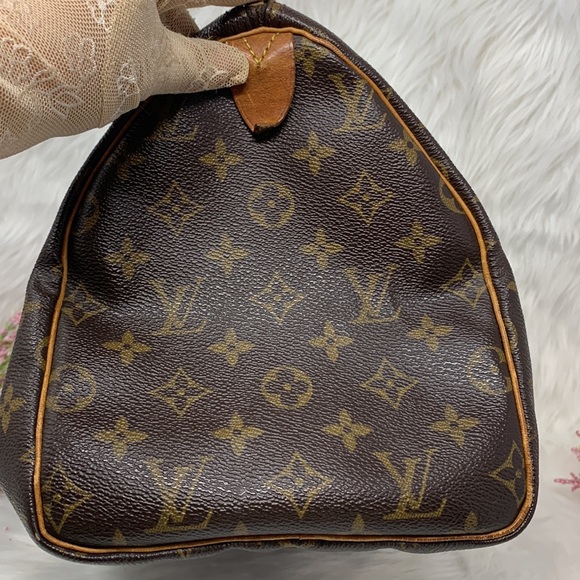 ♥️SALE!!!♥️ LOUIS VUITTON Monogram Speedy 30 AUTHENTIC - Picture 17 of 17